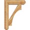 Ekena Millwork Westlake Craftsman Rough Sawn Bracket w/ Offset Brace, Western Red Cedar, 8"W x 30"D x 42"H BKT0806X30X42WTL04RWR - alternate 2